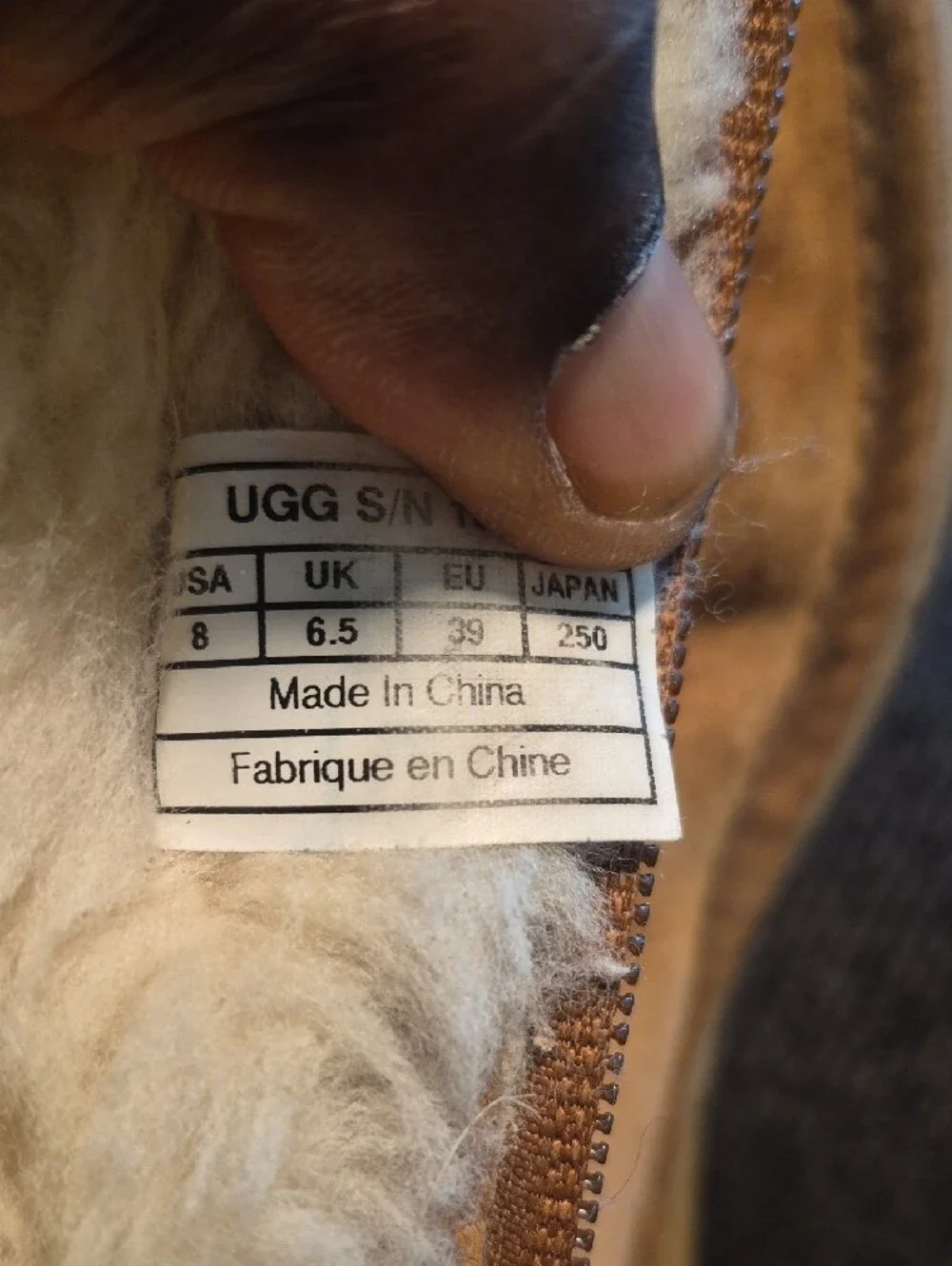 UGG Chestnut Suede Mid-Calf Boots